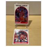 1989 NBA Hoops Michael Jordan - 2 Cards
