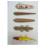 Vintage Ice Fishing Decoys
