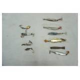 Vintage Fishing Lure Lot (10ct)