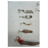 Vintage metal Fishing Lures