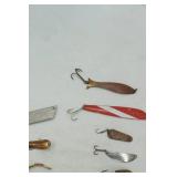 Vintage metal Fishing Lures