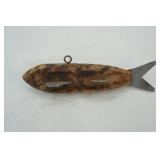 Vintage Ice Fishing Decoy 7"