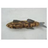 Vintage Ice Fishing Decoy 7"