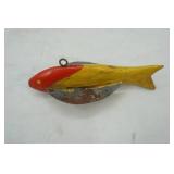 Vintage Ice Fishing Decoy 6.5"