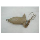 Vintage Weedless Frog Lure 3"