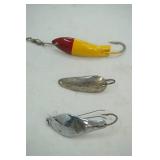 Vintage Fishing Spoon Lures (3ct)