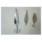 Vintage Lures: #3 Hawaiian Fred Arbogast, spoon, and Dardevle