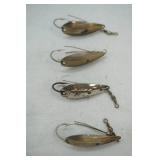 Vintage "Reflect-O-Minnow" Fishing Lures (4ct)