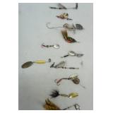 Vintage Spinner Fishing Lures: Rooster Tail, Paul Bunyan, Mepps and more