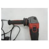 Milwaukee Grinder with battery & Charging Block