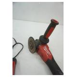Milwaukee Grinder with battery & Charging Block