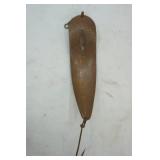 Vintage Brass Spoon Lure "Underwater" Jays MFG. Buffalo NY