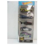 Hot Wheels Batman 5-pack. Unopened.