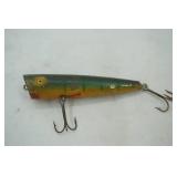 Vintage Fishing Lure 5" topwater popper