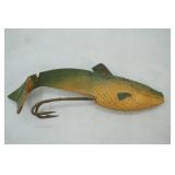 Vintage VIVIF Rubber Minnow Lure 6" long