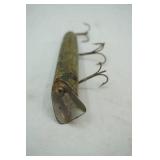 Vintage South Bend "Pike Oreno" Wooden Fishing Lure