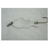 Vintage metal Fishing Lure 3.5"