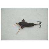 Vintage Rublex Hard Rubber Devon Minnow Lure