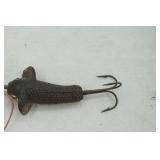 Vintage Rublex Hard Rubber Devon Minnow Lure