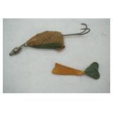 Vintage VIVIF Rubber Minnow Lure.