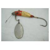 Vintage Heddon SpinFin Fishing Lure