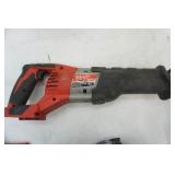 Milwaukee Sawzall, Buffer, and Charging Block