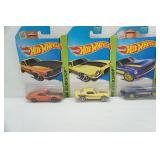 Hot Wheels (9ct) unopened. Most are HW Workshop