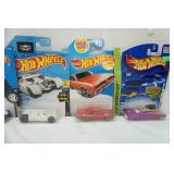 Hot Wheels (9ct) unopened. Most are HW Workshop
