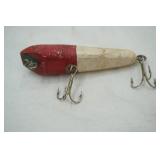 Vintage Wooden Red & White trout-oreno style fishing Lure