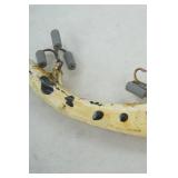 Vintage Wooden Flatfish Fishing Lure