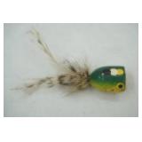 Vintage topwater popper fishing lure