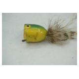 Vintage topwater popper fishing lure