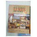 "Old Fishing Lures and Tackle" Book Lot (3ct)