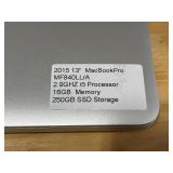 2015 13" Apple MacBook Pro