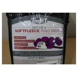 Tough 1 Set of 4 Softfleece Polo Wraps - 5" Wide, 7.5