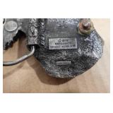 Vintage Bergamot Co White Brass Horse Belt Buckle - Dated 1978