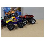 *5* Hot Wheels Die Cast Monster Trucks