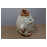 Vintage Brush McCoy Humpty Dumpty Cookie Jar