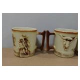 Set of 5 Antique 1960