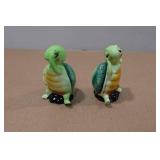 Vintage Victoria Ceramics Turtle Salt & Pepper Shaker Set