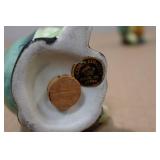 Vintage Victoria Ceramics Turtle Salt & Pepper Shaker Set