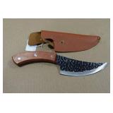 Viking 9.5" Hammered Carbon Knife