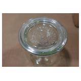 *6* Weck Mini Tulip Canning Jars