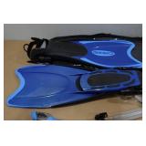 Cressi Adult Rondine Palau Fin Snorkel Set - Fin Size XS/S