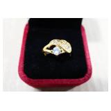 Gold Tone Ring - Size 6