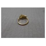 Gold Tone Ring - Size 6