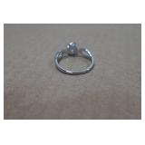 Silver Tone Ring - Size 10