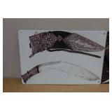 *3* Novelty Metal Signs - Knife Collection