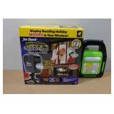 Star Shower Window Wonderland Projector and Lamp