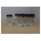 *8* Drinking Glasses "B"
